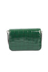 Manhattan green, zelena ženska torbica, zelena lakovana tašna