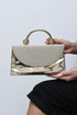 Grace gold, elegantna zlatna torbica sa šljokicama