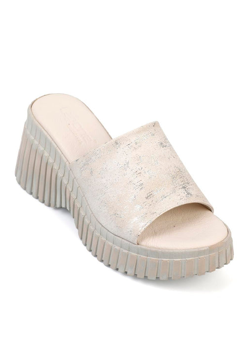 Ava white, bele zenske sandale sa platformom, platforma 7,5 cm