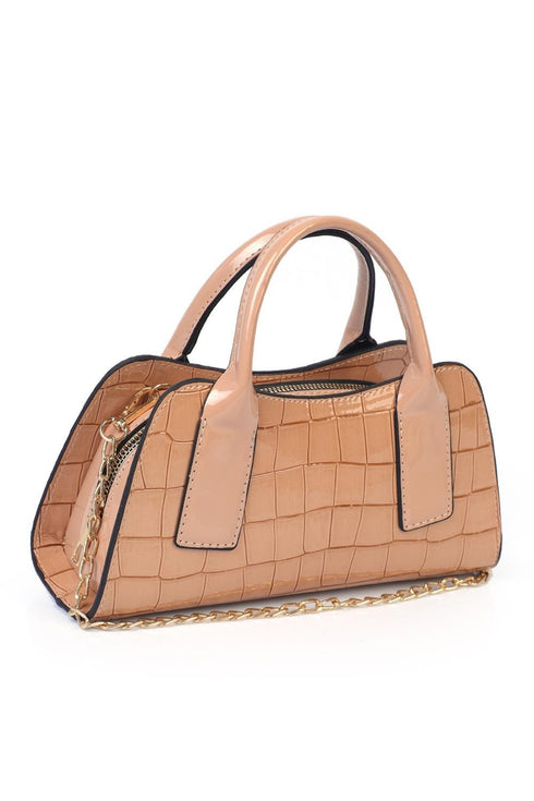 Kate crocodile beige, bez zenska tasna, bez torbica