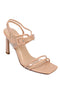 Caroline patent beige, lakovane bez sandale sa visokom stiklom, stikle 10 cm