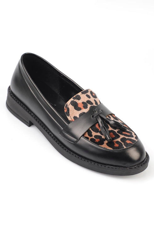 Faye leopard, leopard zenska cipela, potpetica 3cm