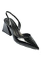 Amara patent black, lakovane crne zenske cipele sa srednjom stiklom, potpetice 7,5cm