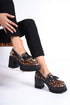 Opal leopard, leopard zenske cipele, potpetica 9cm