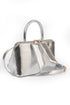 Dublin silver, srebna ženska torbica, srebrno siva torbica