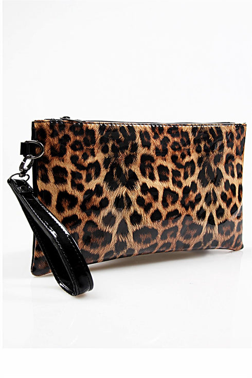 Paris leopard, leopard ženska pismo torba, leopard pismo torbica
