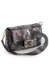 Ibiza snake anthracite grey, tamno siva zenska crossbody torbica preko tela