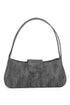 Acp denim anthracite grey, siva teksas Shoulder Bag, ženska antracit torbica