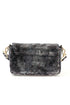 Ibiza snake anthracite grey, tamno siva zenska crossbody torbica preko tela