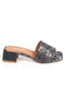 Lola Anthracite gray, svetlo sive zenske sandale sa niskom potpeticom, potpetica 4.5cm