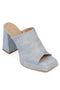 Sophia light blue, svetlo plave teksas sandale sa platrofmom, platforma 11 cm