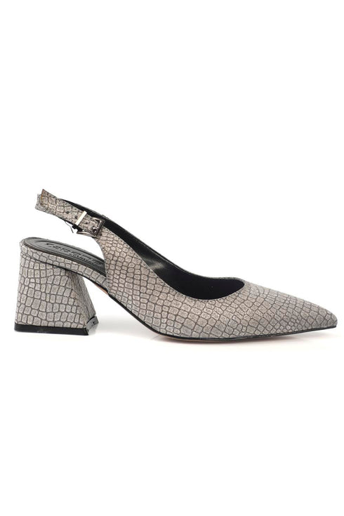 Softy grey, sive ženske cipele sa mekim ulošcima, štikle 6 cm