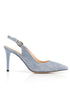 Thea light denim, svetlo plave zenske cipele, stikla 10cm