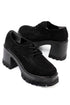Skye black, crne pletene zenske cipele, potpetica 9cm