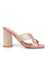 Abby rose, roze zenske sandale sa visokom potpeticom, potpetica 10cm
