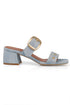 Leah light blue, svetlo plave zenske sandale, potpetica 6cm