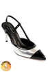 Ruby silver, elegante srebrne cipele sa srednjom štiklom, štikle 6 cm