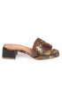 Lola gold, zlatne zenske sandale sa niskom potpeticom, potpetica 4.5cm