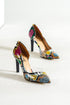 Arya multicolored, šarene ženske cipele sa štiklom, salonke 9 cm